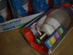 GK715d-E27-K27 Energie-Sparlampe Globelampe G60 230V 15W 800lm 2700K dimmbar